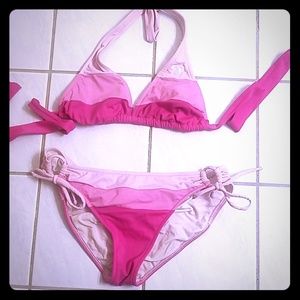 Pink bikini